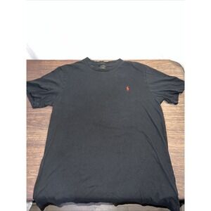 Polo Ralph Lauren Men's Crew Neck Classic Logo T-Shirt Black Size Large Tall
